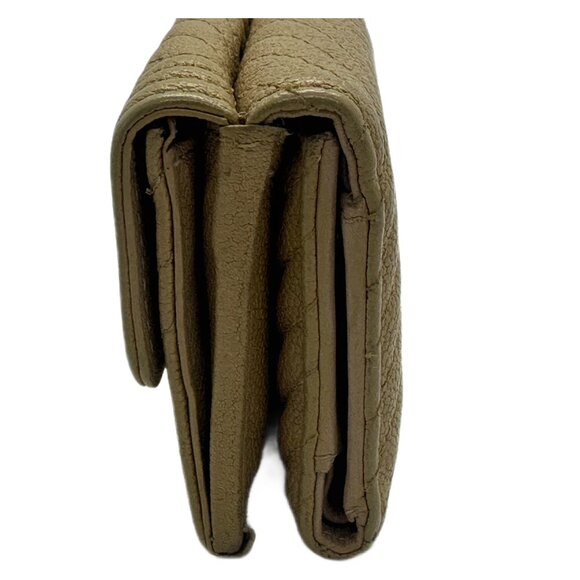 CHANEL Boy Flap Wallet Quilted Caviar Beige - Preowned, Box, Dust Bag - Picture 5 of 11